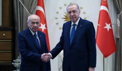 Külliye’de Erdoğan – Bahçeli görüşmesi