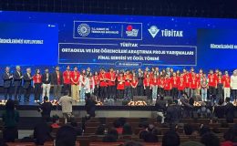 TÜBİTAK ortaokul ve lise öğrencileri araştırma proje yarışmaları ödül töreni yapıldı